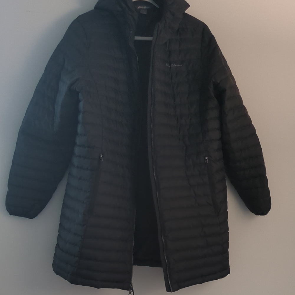 Eddie Bauer Black Hooded Jacket